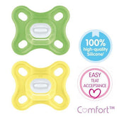 MAM - MAM silicone soother comfort 2-pcs - Mari Kali Stores Cyprus